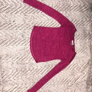 Fuscia pink top